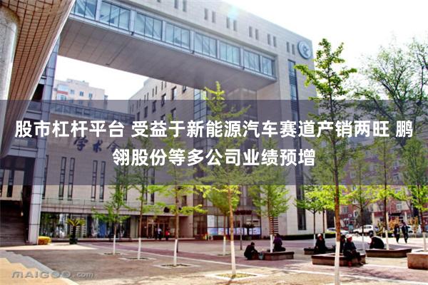 股市杠杆平台 受益于新能源汽车赛道产销两旺 鹏翎股份等多公司业绩预增