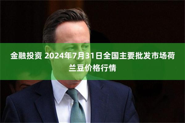 金融投资 2024年7月31日全国主要批发市场荷兰豆价格行情