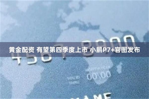 黄金配资 有望第四季度上市 小鹏P7+官图发布
