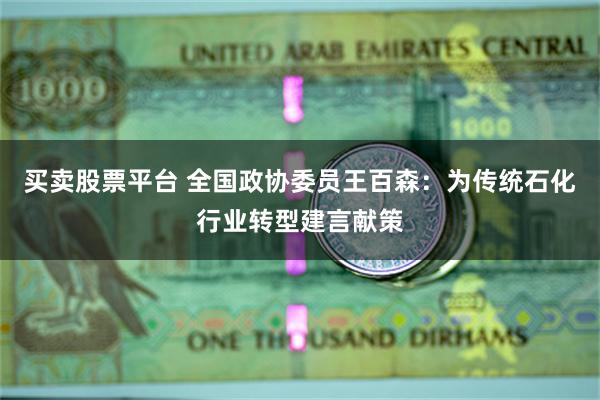 买卖股票平台 全国政协委员王百森：为传统石化行业转型建言献策