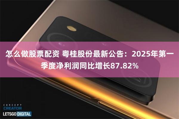 怎么做股票配资 粤桂股份最新公告：2025年第一季度净利润同比增长87.82%