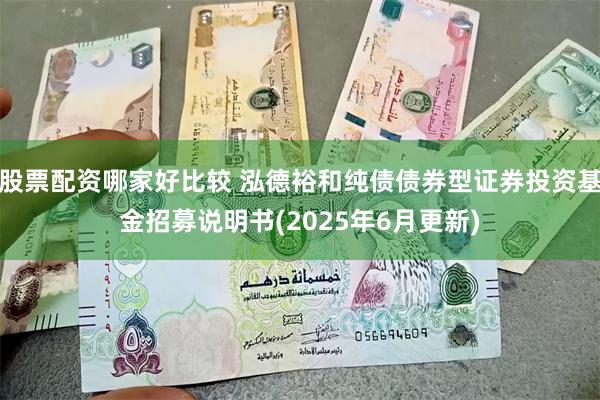 股票配资哪家好比较 泓德裕和纯债债券型证券投资基金招募说明书(2025年6月更新)