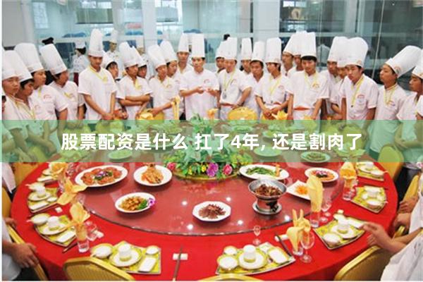 股票配资是什么 扛了4年, 还是割肉了