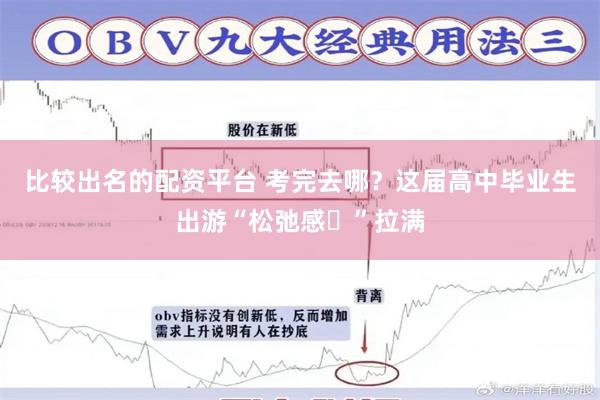 比较出名的配资平台 考完去哪？这届高中毕业生出游“松弛感‌”拉满