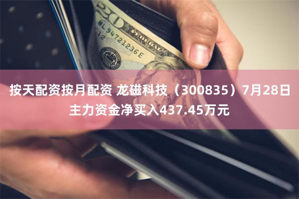 按天配资按月配资 龙磁科技（300835）7月28日主力资金净买入437.45万元