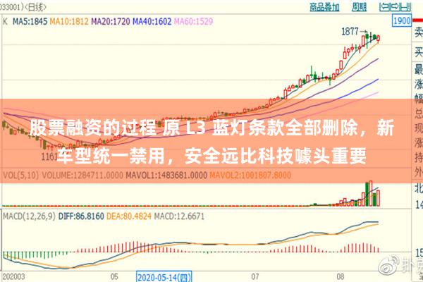 股票融资的过程 原 L3 蓝灯条款全部删除，新车型统一禁用，安全远比科技噱头重要