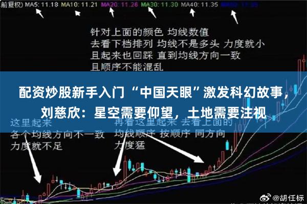 配资炒股新手入门 “中国天眼”激发科幻故事，刘慈欣：星空需要仰望，土地需要注视