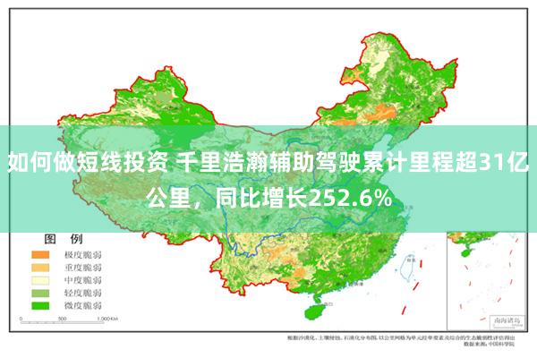 如何做短线投资 千里浩瀚辅助驾驶累计里程超31亿公里，同比增长252.6%